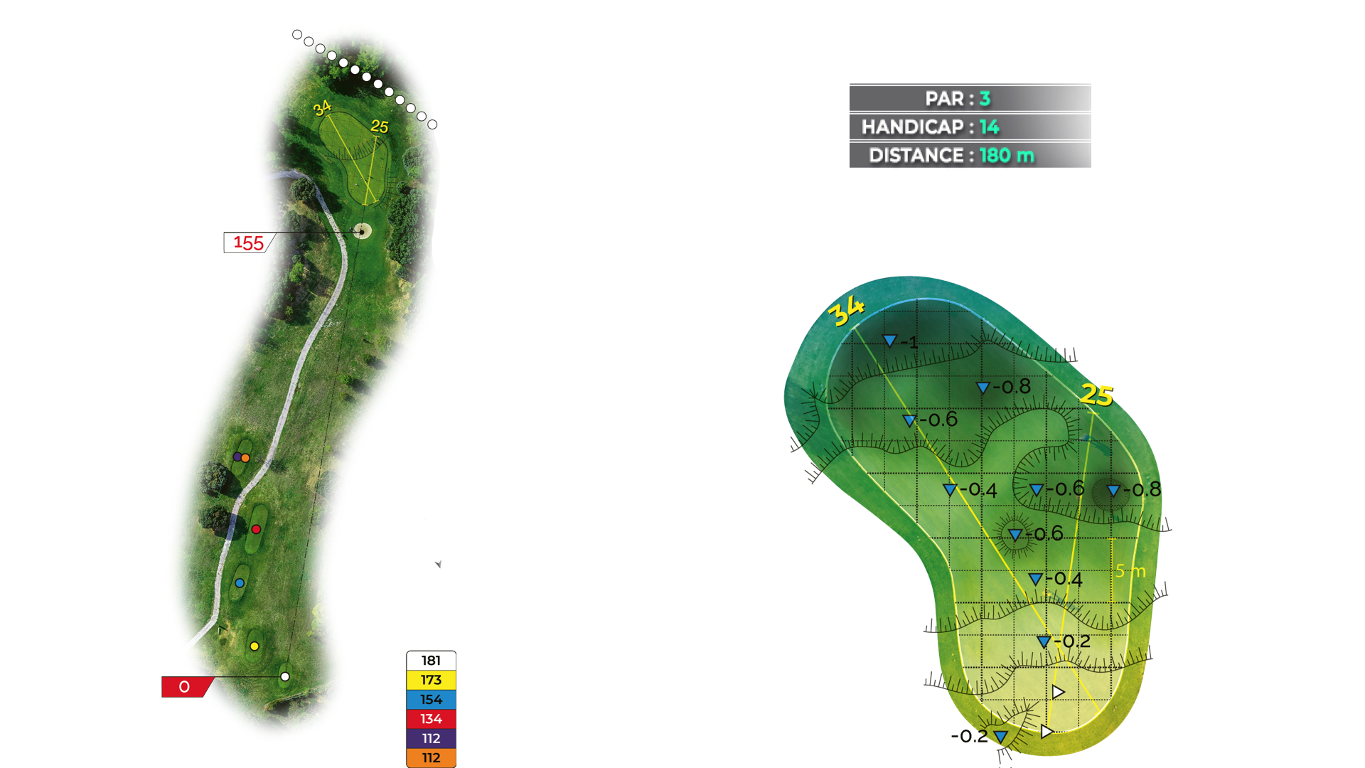 Hole 6 on the 18-hole Puech course