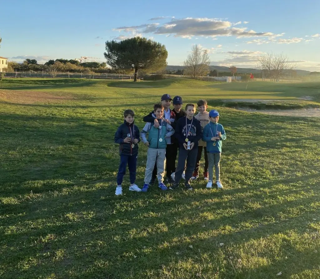 Junior golf school at the Golf du Pic Saint-Loup