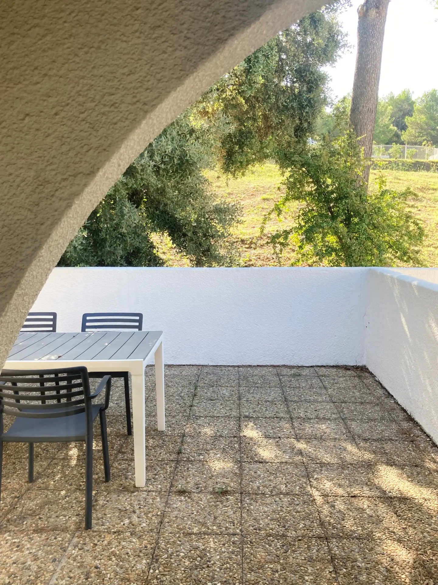 Terrace of the one-bedroom apartment