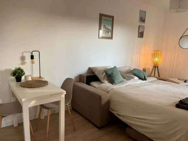 Overall view of the studio at Les Résidences de Coulondres