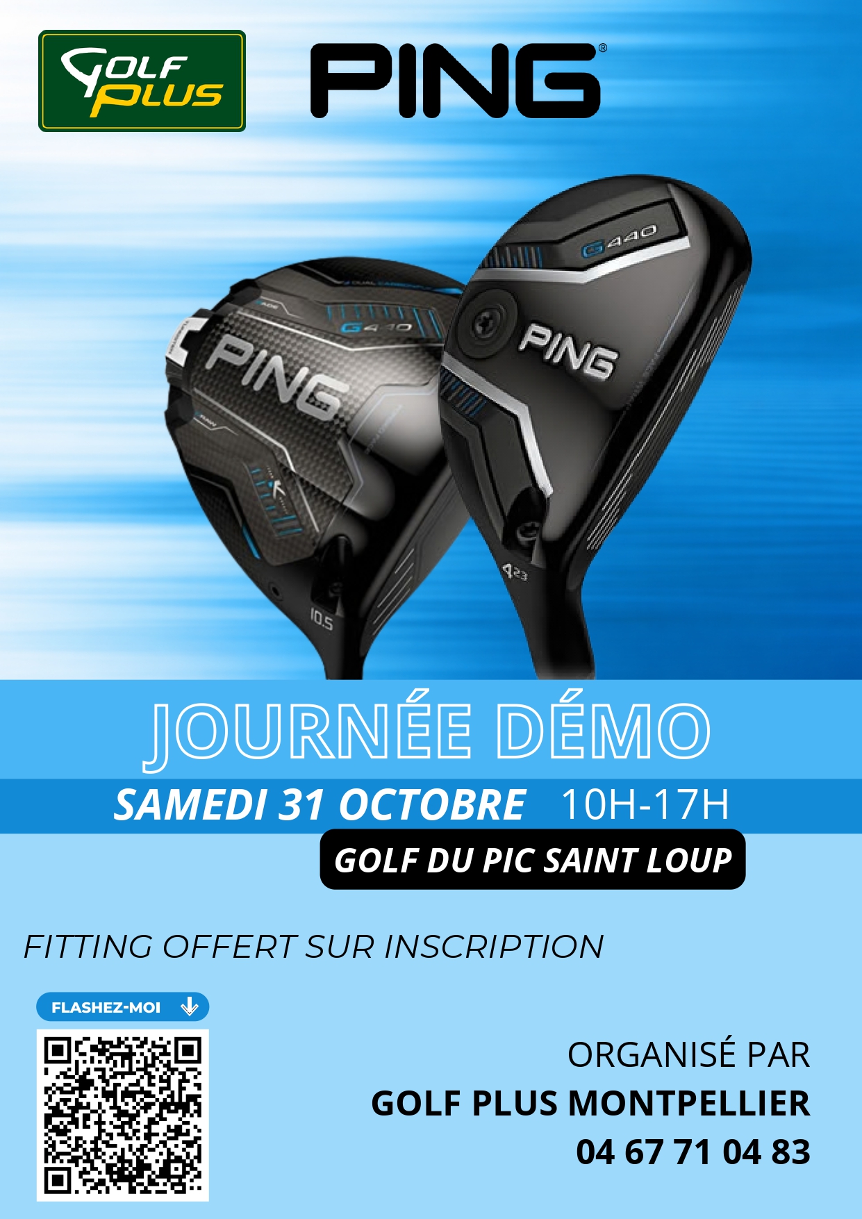 Démo Golf Plus – Ping